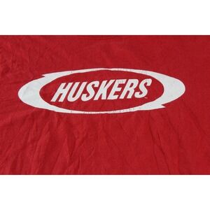 Nebraska Cornhuskers T Shirt Adult Unisex Size LARGE Jones &‎ Mitchell